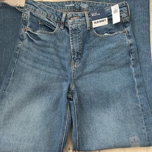 Old Navy Sky-Hi Wide Leg Jeans